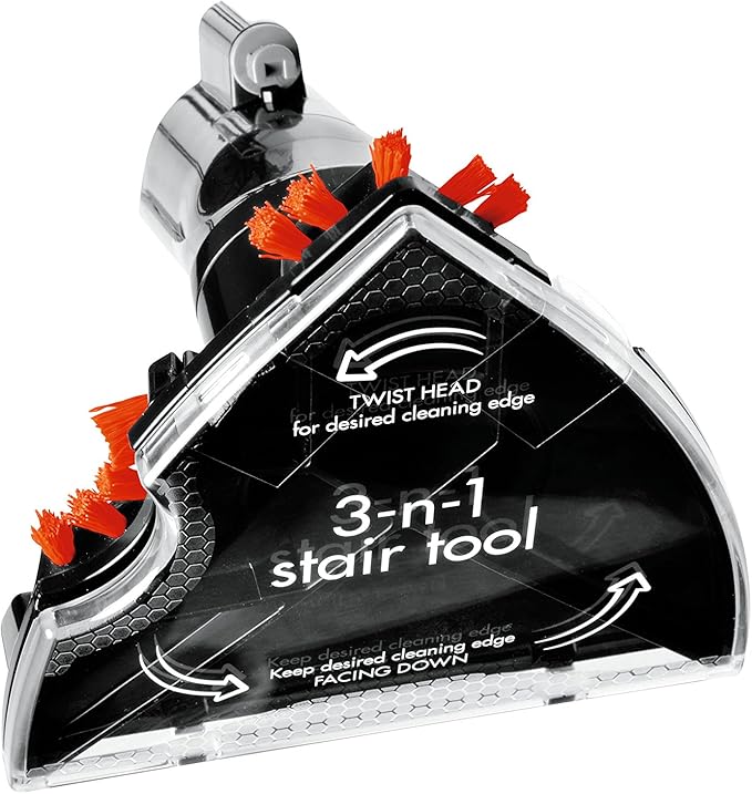 BISSELL 3-in-1 Stair And Upholstery Tool | For Use With BISSELL Upright And Portable Carpet Cleaners | 2369
