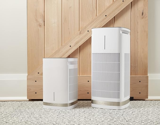 Cuisinart Air Purifier for Countertop/Medium Room, H13 HEPA Filter, CAP-500