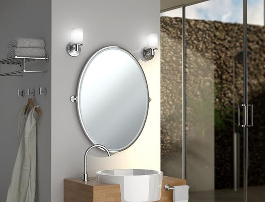 Gatco 4243B Latitude II Standard Toilet Paper Holder, Chrome