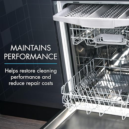 Glisten Dishwasher Magic Machine Cleaner and Disinfectant 2-Pack and Dishwasher Detergent Booster