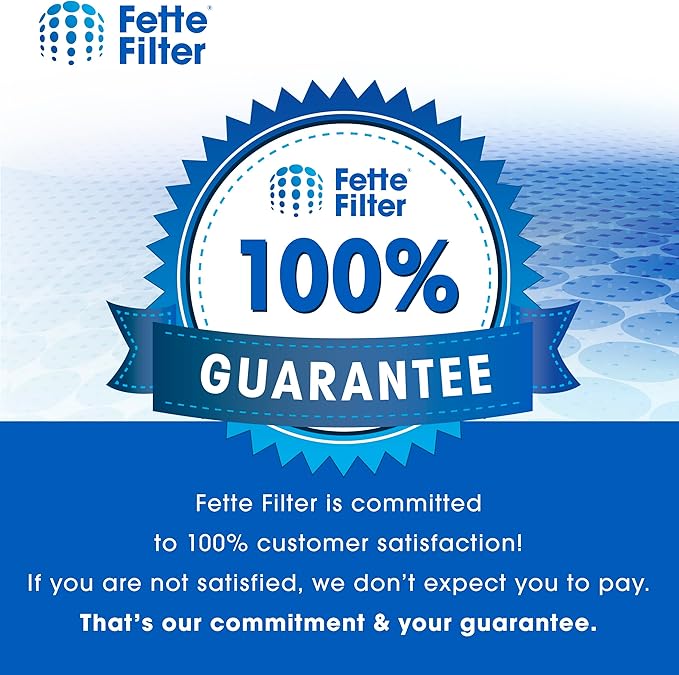 Fette Filter - HP070 Replacement Filters Compatible with Shark HP072/ HP071BRN Air Purifier, H13 True HEPA & Activated Carbon Blue. Pack of 2
