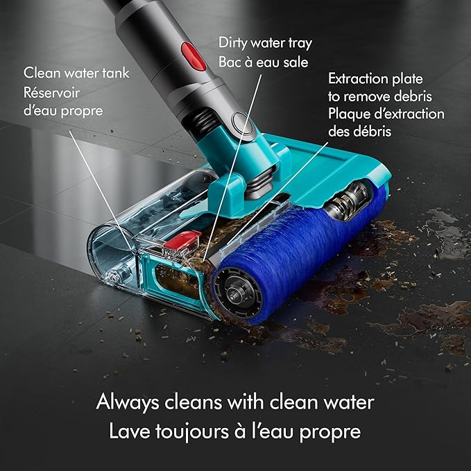Dyson V15s Detect Submarine Wet Dry Vacuum, Yellow/Nickel