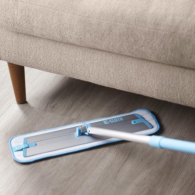 E-Cloth Microfiber Mop Head Replacement - Reusable Microfiber Mop Pads, Washable Floor Cleaning Pads, Multi-Surface Wet Mopping Cloths, Compatible with E-Cloth Deep Clean Mops - 1 Pack