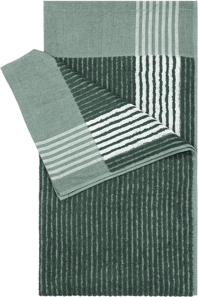 Buryeah Golf Towel 22 x 44 Inch Cotton Golf Caddy Towel Camping Large for Caddies Golfers Tour Players Club with Stripe