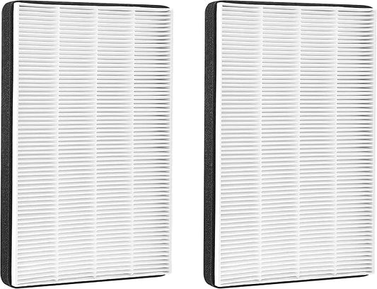 Fette Filter - 2 Premium True HEPA Filters Compatible with 3M F2 / A2 Air Purifier Filter for Models #'s FAP-C02WA-G2,FAP-C03BA-G2, FAP-T03BA-G2, FAP-C02-F2, FAP-SCO2N, FAP-T03-F2 13"x8.2" - Pack of 2