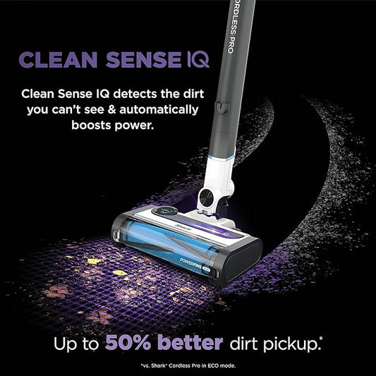 Shark IZ562H Pro Cordless Vacuum with Clean Sense IQ and Odor Neutralizer (Renewed)