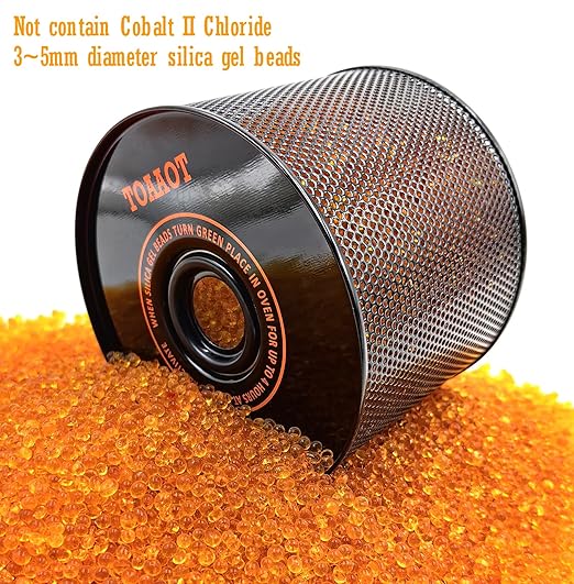 Gun Safe Dehumidifier, Moisture Absorbers, TOAAOT 800g Silica Gel Canister for Gun Case, Tool Box