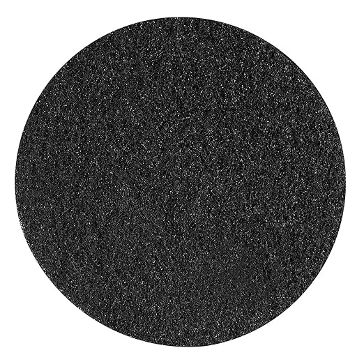 12" Floor Scrubber Pads for Oreck ORB550MC Orbiter Floor Machine,437.071 Black Scrubbing Disc for Hard Floor,Commercial Orbiter Polishing Pads for Oreck ORB550MC Cleaning Machine