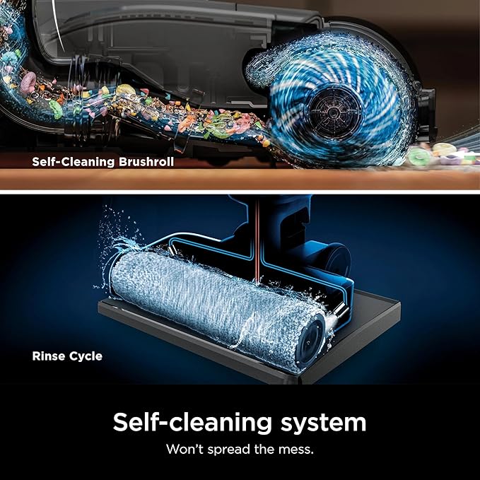 SHARK WD160 HydroVac MessMaster XL 3-in-1 Vacuum, Mop & Self-Cleaning System for Multi-Surface Cleaning, Perfect Hardwood, Tile, Marble, Area Rug (RENEWED)