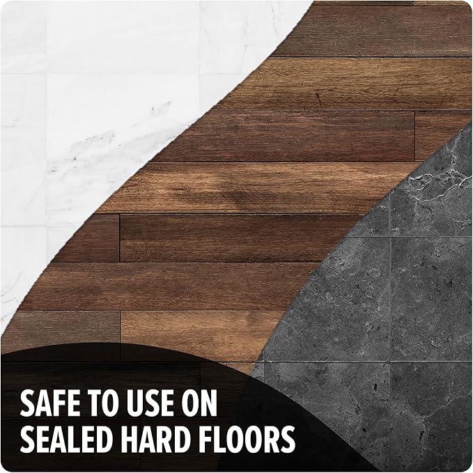 Dirt Devil Steam Mop, Cleaner For Sealed Hard Floors, WD20000, Black + 32 oz Steam Water, For Sealed Hard Surfaces, Demineralized Scented Water, AD31401