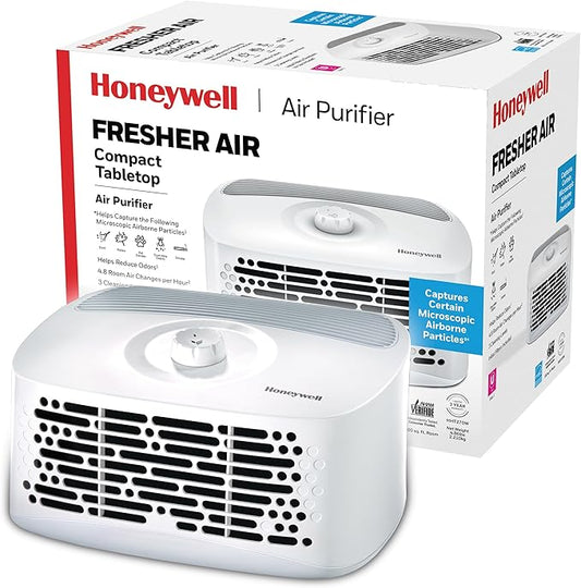 Honeywell Hepaclean Tabletop 13' x 13' Room Air Purifier