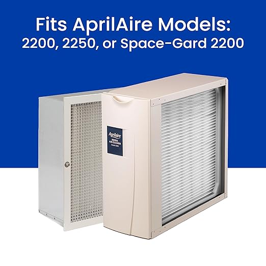 AprilAire 201 Replacement Furnace Filter for AprilAire 2200, 2250 or Space-Gard 2200, 2250 Whole-House Air Purifiers - MERV 10, 20x25x6 Air Filter (Pack of 10)