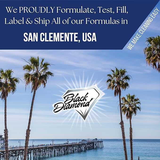 Black Diamond Stoneworks Stone & Tile Intensive Cleaner – Professional Deep Cleaner for Marble, Limestone, Travertine, Granite, Slate, Ceramic & Porcelain Tile – Acid-Free Concentrate (1-Qt.)
