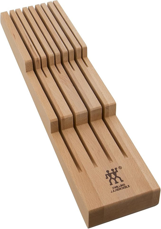 ZWILLING In-drawer Knife Organizer, 8-slot, Beechwood