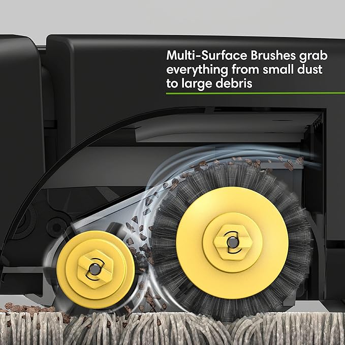 iRobot Roomba Vac Robot Vacuum (Q0120) - Easy to use, Power-Lifting Suction, Multi-Surface Cleaning, Smart Navigation Cleans in Neat Rows, Self-Charging, Alexa, 675