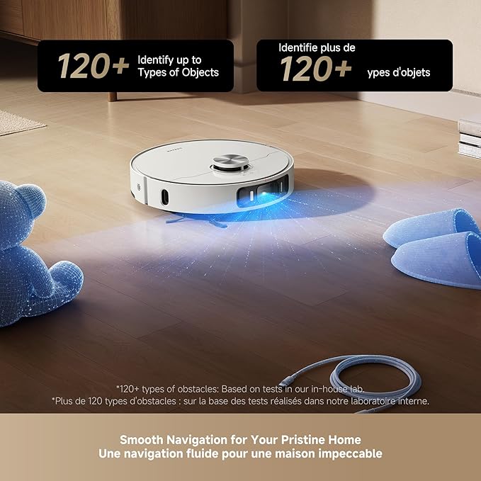 DREAME L40s Ultra AE Robot Vacuum and Mop Combo, 19,000Pa Suction, Self Emptying Dust Box, Flexible Mop & 167℉ Self Cleaning Washboard, Diverse Brush Selection, All-in-One Station, Auto Refill