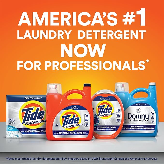 P&G Professional Tide Commercial Powder Laundry Detergent, 155-173 loads, 197 oz, For Business Use (Packaging May Vary)