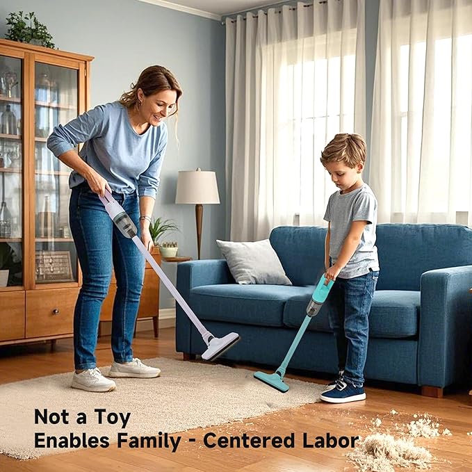 Handheld Vacuum Cleaner,Ultra-Lightweight Mini Portable Vacuums for Home, 6 in 1 Stick Vac Cleaners for Car,Pet Hair,Carpet（Green Corded