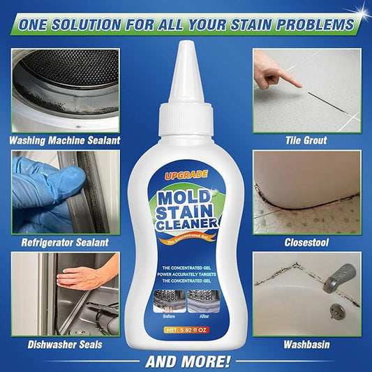 Home Remover Gel, 5.82 Fl Oz Household Washing Machine Cleaner for Washing Machine, Refrigerator Strips, for Tiles Grout Sealant Bathroom Cleaning Home Kitchen Sinks Cleaning Grout Cleaner