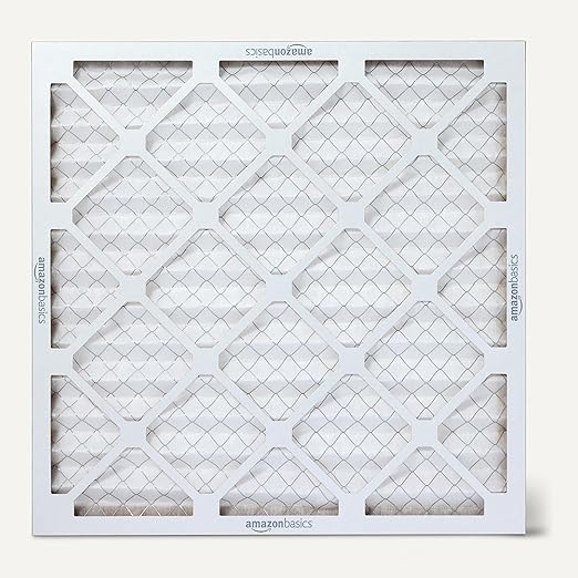 Amazon Basics MERV 5 AC Furnace Air Filter, 20x20x1 inches, 6-Pack (Actual size: 19.75" x 19.75" x 0.75")