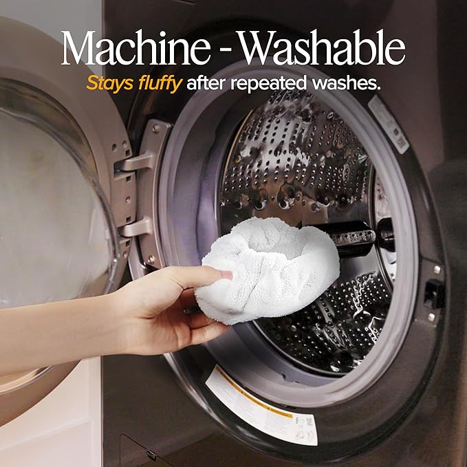 Dupray Small Triangle Bonnets – Reusable Microfiber Cleaning Pads for Steam Cleaners, Precision Fit Steam Mop Accessories for Hard Floors, Tiles, Grout – Pack of 5