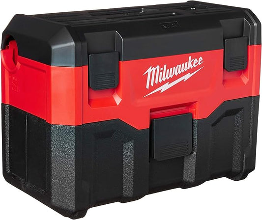 Milwaukee 0880-20 18-Volt Cordless Wet/Dry Vacuum, Red
