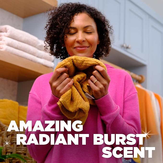 ARM & HAMMER™ Deep Clean Odor Formula Liquid Laundry Detergent, Laundry Odor Remover, Radiant Burst Scent, 150 Fl Oz, 100 Loads