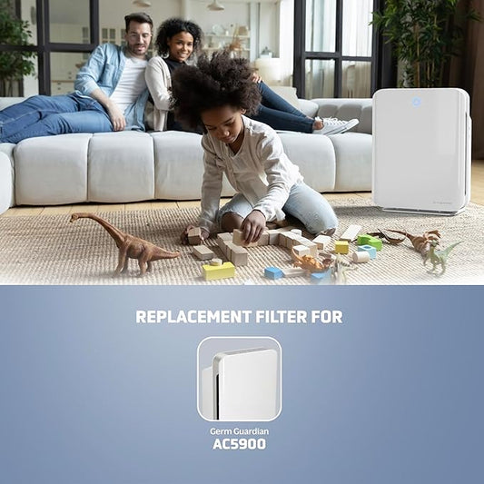 Germ Guardian FLT5900 True HEPA Genuine Air Purifier Replacement Filter J for GermGuardian AC5900WCA