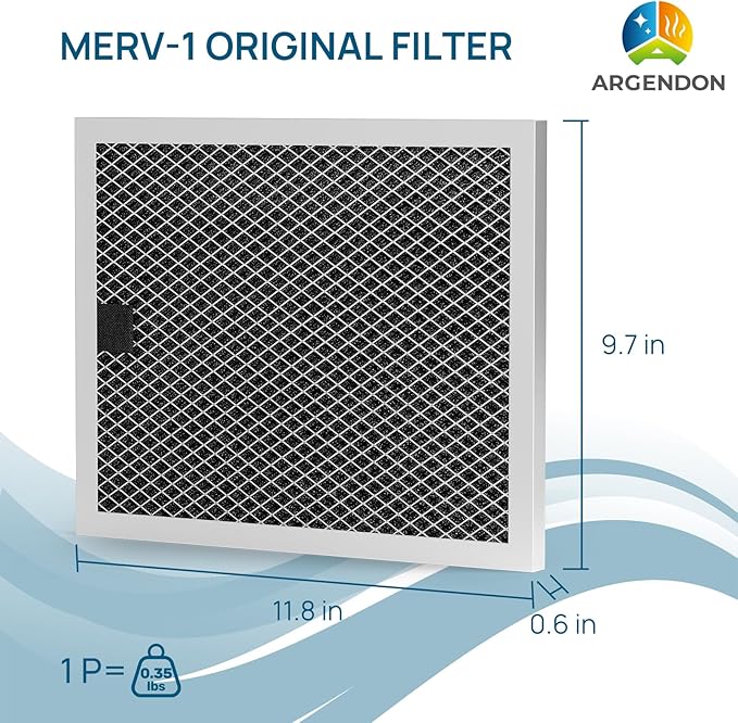 ARGENDON MERV-1 Filter Replacement for Crawl Space Dehumidifier Guardian 60/Guardian60P/Guardian 85P(3 Packs)
