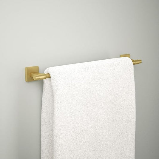 Franklin Brass Maxted (1-Pack) 18' Towel Rack for Bathroom, Modern Gold Bar Holder Wall Mounted Rod, Hardware | Accessories MAX18-MG