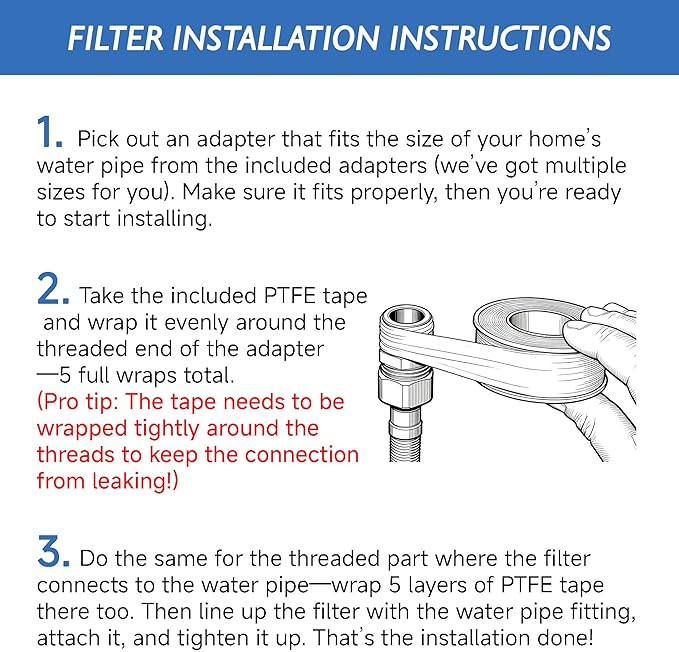 Washing Machine Water Filter,Filters For Washing Machine,Garden Hose,Rv Water Hose,Camper Water Filter,For Shower,For Sink Faucet,Compatible With 1/2 3/4 Ports (T Port)