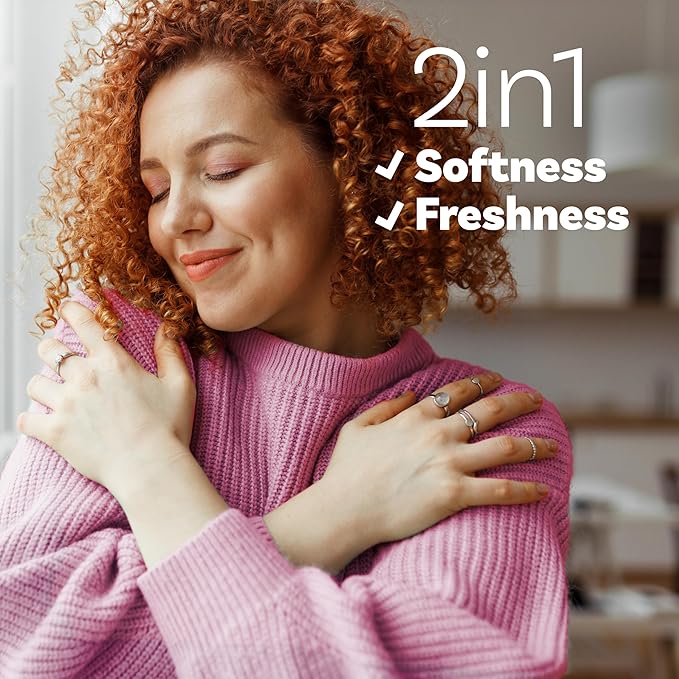 Downy Soft, 2 in 1 Soft and Fresh Liquid Fabric Softener, April Fresh, 140 fl oz, 190 Loads, Fabric Conditioner Liquid provides softness and freshness for fabrics