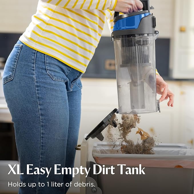 Bissell CleanView Swivel Vacuum with Triple Action Brush Roll, Swivel Steering, Extension Wand, Easy-Empty Dirt Tank, Multi-Cyclonic Suction System, New 2024 Model