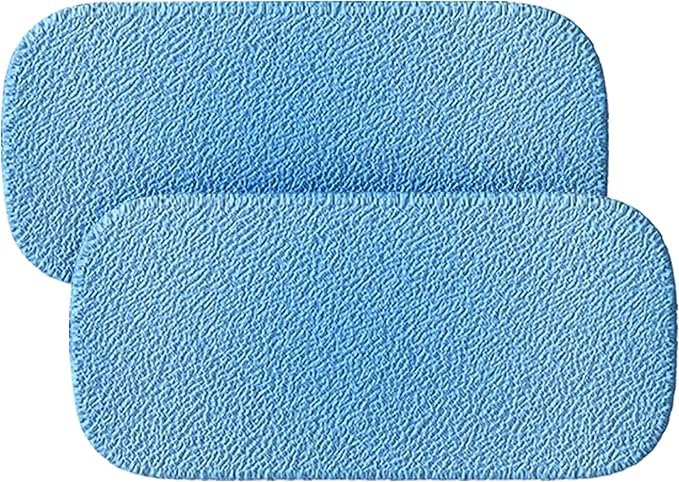 Replacement Pads (2 packs) for Neugo NE055 Series Steam Mop Steamer Cleaner Microfiber Cloth Machine Washable Reusable for Floor Cleaning
