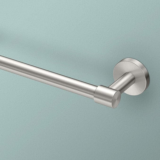 Gatco 4670 Reveal 24" Towel Bar, Satin Nickel | Wall Mounted Towel Holder for Bathroom, Total Length 26.13"