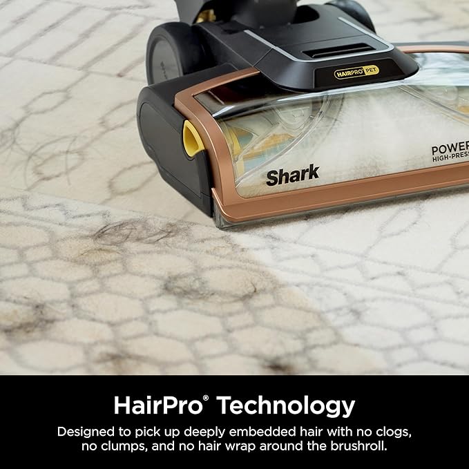Shark Carpet Xpert Hair Pro with Stain Striker, Upright Carpet, Area Rug & Upholstery Cleaner, Carpet Shampooer, 4 Tools, Copper, EX301