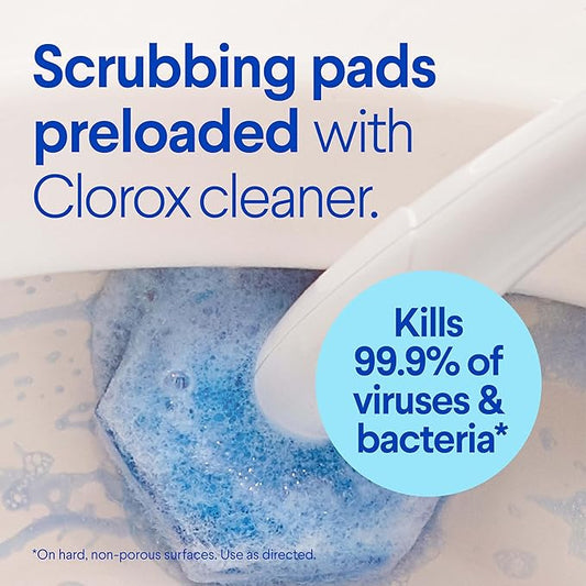 Clorox ToiletWand Toilet Cleaner Refills, Toilet brush, Original, 20 Count