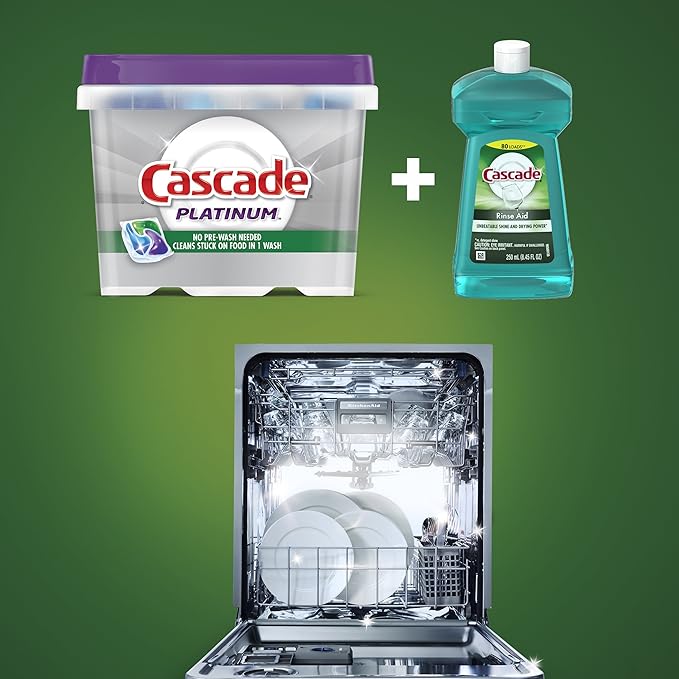 Cascade Platinum Actionpacs Fresh Scent Dishwasher Detergent 12 Count