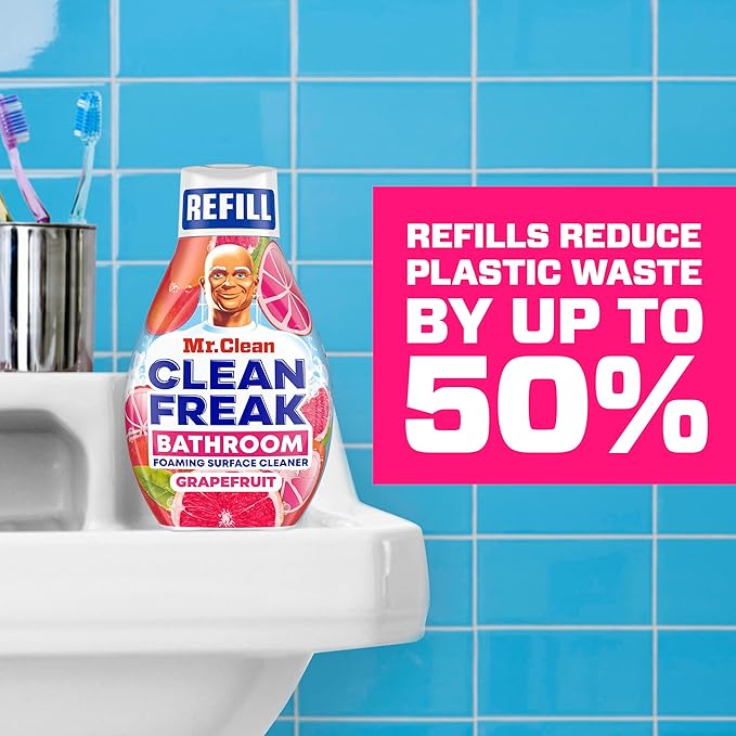 Mr. Clean Clean Freak Bathroom 1 SK + 3 RF Grapefruit