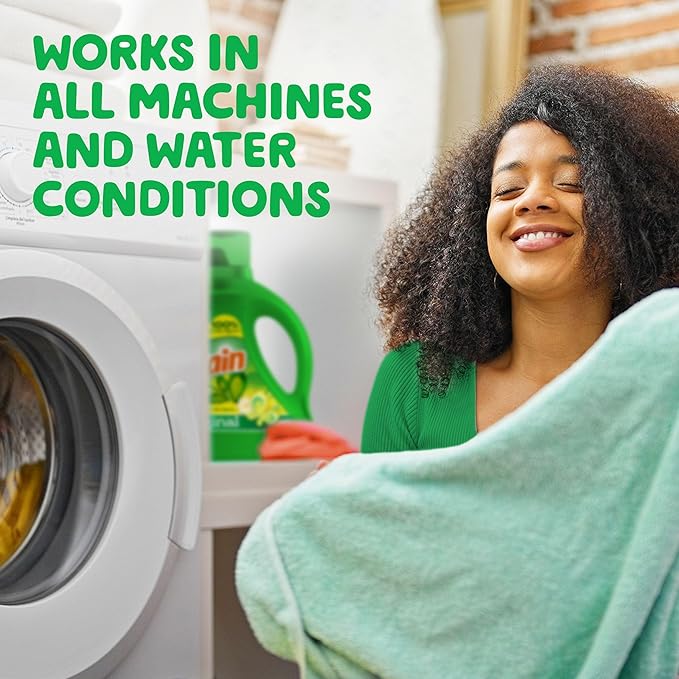 Gain Liquid Laundry Detergent, Original Scent, 154 fl oz, 107 Loads, Freshness + Odor Fighting, High Efficiency Washing Machine Liquid Cleaning Soap