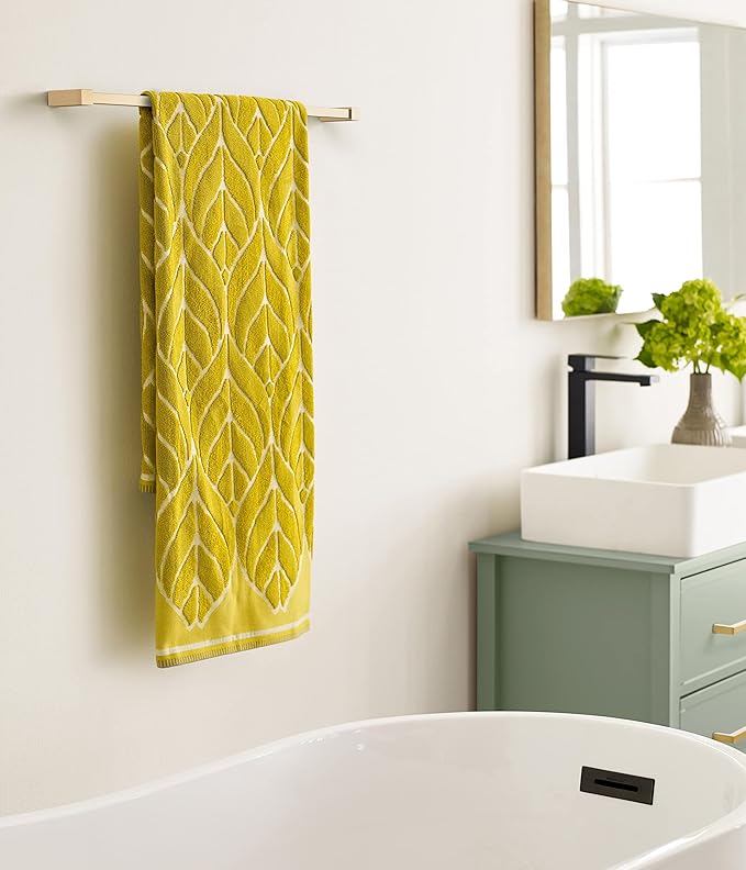 Amerock BH36084CZ | Champagne Bronze Towel Bar | 24 in (610 mm) Towel Rack | Monument | Bathroom Towel Holder | Bathroom Hardware | Bath Accessories