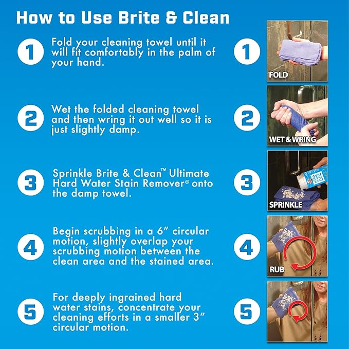 Brite & Clean™ (Bright & Clean) Ultimate Hard Water Stain Remover®