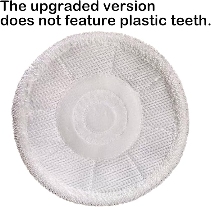 F Flammi Steam & Scrub Mop Pads for Shark S8201 S8001 S7001 S7201 S7000AMZ S7000 S7005 S7020 S7001C Steam & Scrub Mop Dirt Grip Steam Mop Replacement Pads