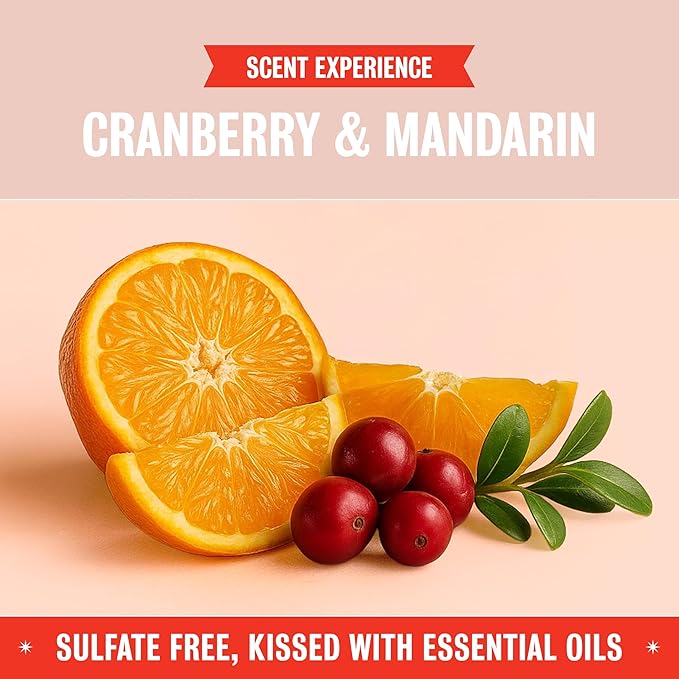 Rebel Green Super Deluxe Dish Soap - Plant-Based Sustainable Dishwashing Soap - Cranberry & Mandarin Scent - 16 fl oz - 2 Pack