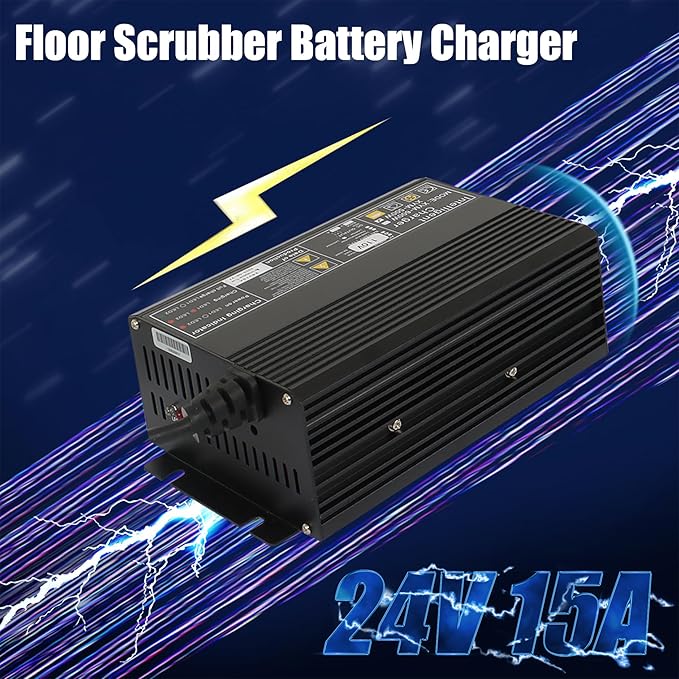 24V 15A Floor Scrubber Battery with 175A Rating SB175 Adapter