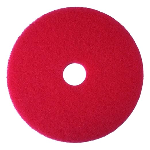 3M Buffer Pad 5100, Red, 10" (Case of 5)