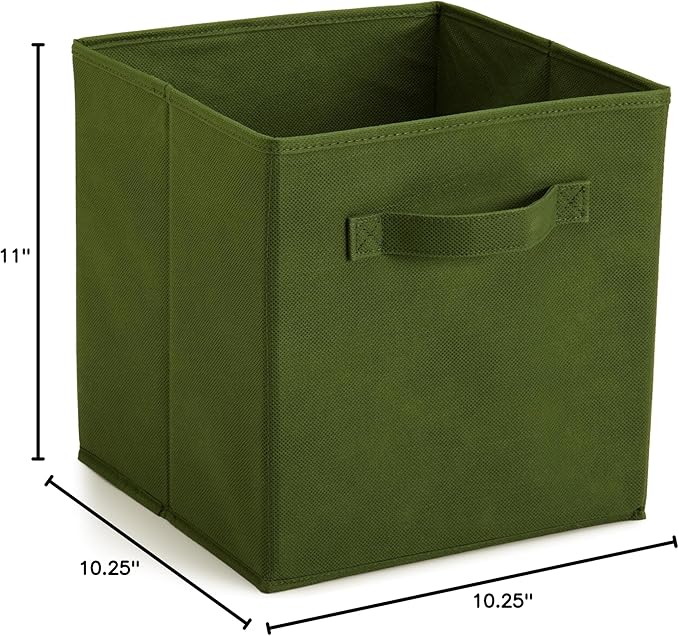 ClosetMaid 5787 Cubeicals Fabric Drawer, Dark Green