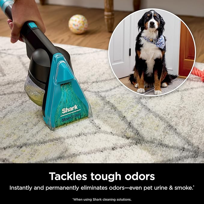 Shark Carpet Xpert Hair Pro with Stain Striker, Upright Carpet, Area Rug & Upholstery Cleaner, Carpet Shampooer, 4 Tools, Copper, EX301