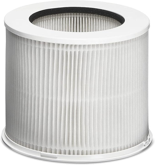 Clorox Tabletop Air Purifier True HEPA Replacement Filter, 200 Sq. Ft. Capacity, Removes 99.97% of Allergens up to 0.1 Micron, Compatible with 11020 & 11021, 1 Count (12020)