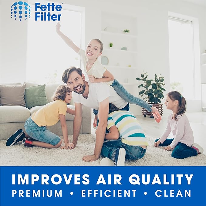 RP-AP001 Premium H13 True Hepa Filter Set Compatible with RENPHO Air Purifier Model RP-AP001 RP-AP001S RP-AP002 Part Number RP-AP001 RP-AP001-F1 (2 Sets Included)
